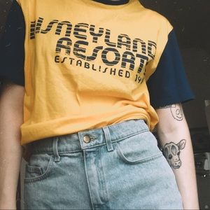 Disneyland Resort “Retro” Yellow T-Shirt